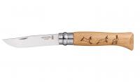 Нож складной Opinel №8 VRI Animalia Chamois
