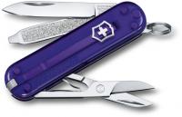 Нож-брелок Victorinox Classic SD Colors (полупрозрачный индиго)