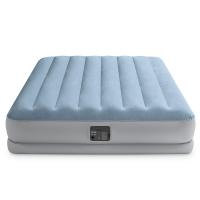 Надувная кровать 152х203х36см "Raised Comfort" с подголовником, встр.нас. 220В, до 272кг