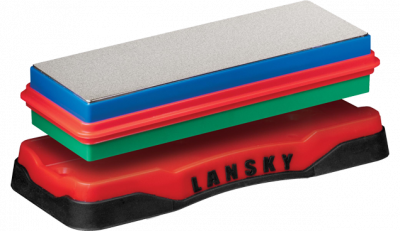 Точильный камень c алмазным напылением Lansky (280/600 зернистость)