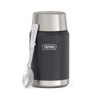 Термос с ложкой Thermos IS-301 GT 0.71L цвет гранитный
