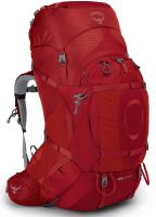 Рюкзак женский туристический Osprey Ariel Plus 85 Carnelian Red