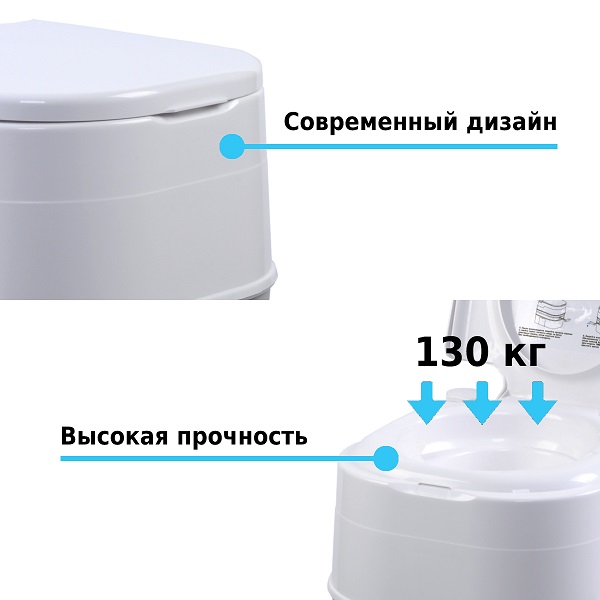 Биотуалет Lupmex 79002 24л с индикатором