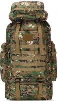 Рюкзак тактический Skully Tactic RWZS01 80 л (пиксель зеленый)