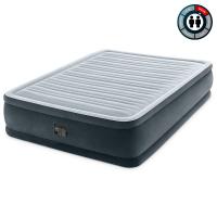 Надувная кровать 152х203х46см "Comfort-Plush" встр.нас. 220В, до 272кг