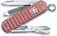 Нож-брелок Victorinox Classic SD Precious Alox (розовый)