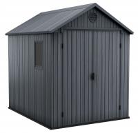 Пластиковый сарай Keter Darwin 6x8 фута (серый)