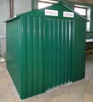 Металлический сарай GreenStorage Арчер B (зеленый)
