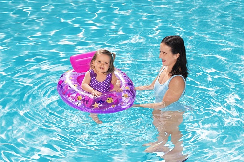 Круг-лодочка надувная Bestway Baby watercraft