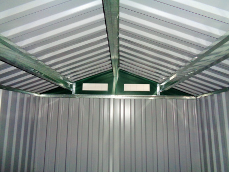 Металлический сарай GreenStorage Арчер B (коричневый)