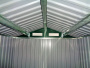 Металлический сарай GreenStorage Арчер B (коричневый)