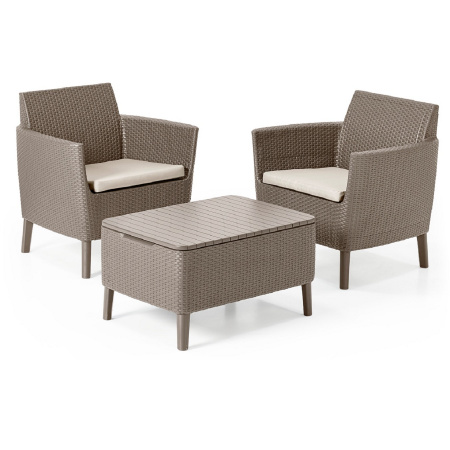 Комплект плетеный Allibert Salemo Balcony Set