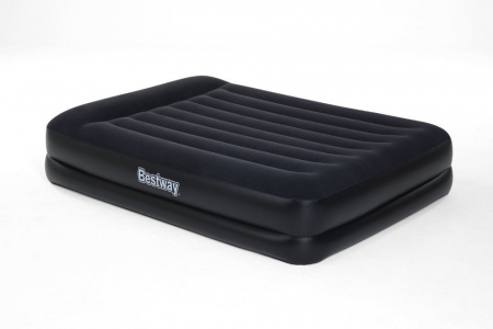Надувная кровать Premium Air Bed - Air Pump(Queen) 203х152х46 см со встроенным насосом