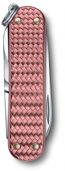 Нож-брелок Victorinox Classic SD Precious Alox (розовый)