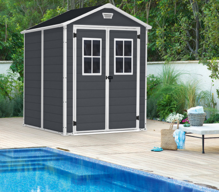 Пластиковый сарай Keter Manor Pent New 6x5 фута