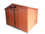 Металлический сарай GreenStorage Арчер D (коричневый)