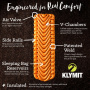 Надувной коврик Klymit Insulated Static V Lite, оранжевый