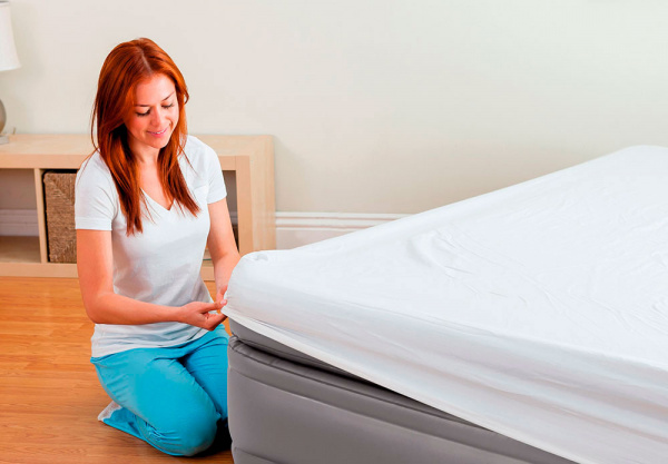 Надувная кровать 152х203х51см "Prime Comfort" встр.нас. 220В, до 272кг