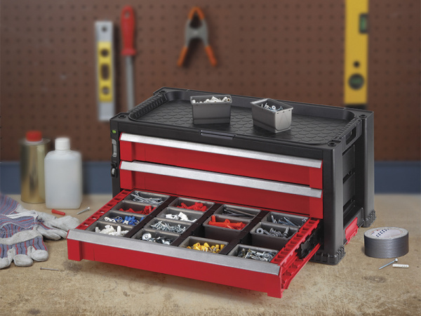 Кейс для фурнитуры Keter 3 Drawer Tool Chest System
