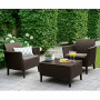 Комплект плетеный Allibert Salemo Balcony Set
