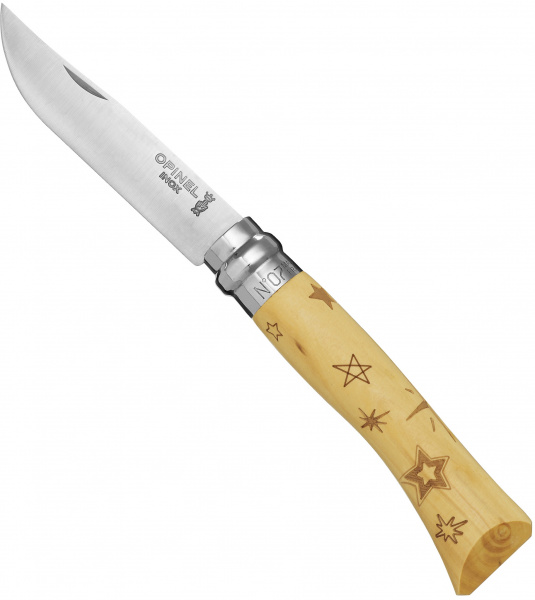 Нож складной Opinel №7 VRI Nature-Stars