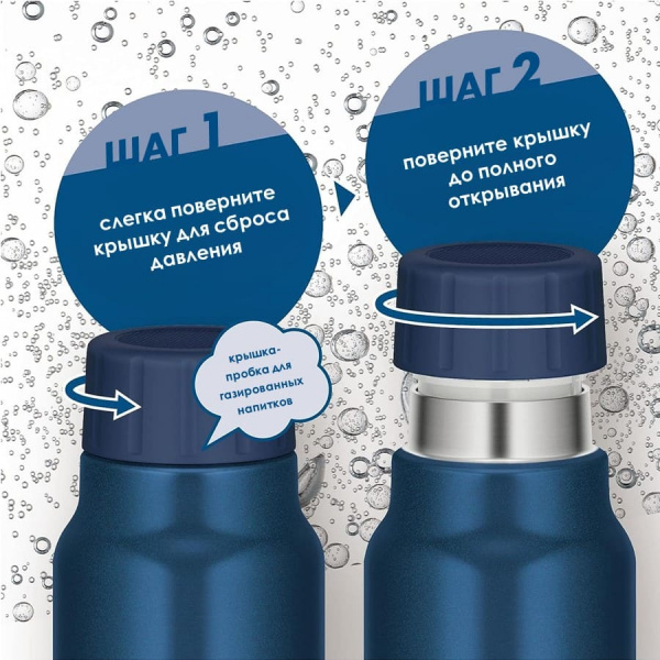 Термобутылка для напитков Thermos FJK-1000 NVY 1 л