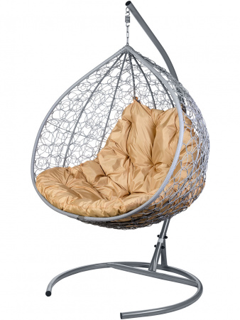 Подвесное кресло двухместное Gemini Lite Gray