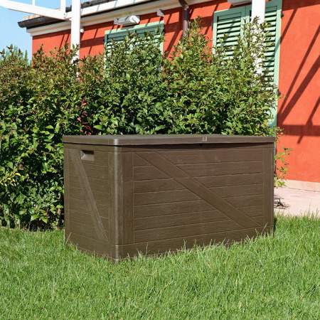 Пластиковый сундук Toomax Wood Line