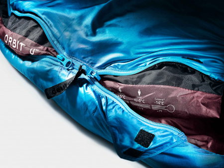 Спальный мешок Deuter Orbit 0° SL Bay/Aubergine (2021)