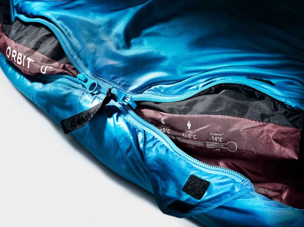 Спальный мешок Deuter Orbit 0° SL Bay/Aubergine (2021)