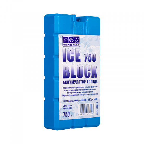 Аккумулятор холода Camping World Iceblock 750