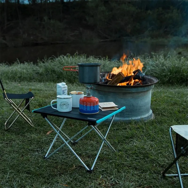 Стол Naturehike FT08 Aluminum Alloy Folding Table Black