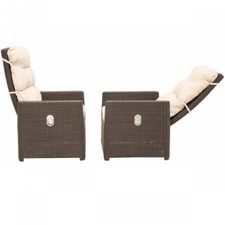 Комплект плетеной мебели Bica Manchester Otto Set brown