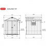 Хозблок Keter Oakland 7,5x7 фута
