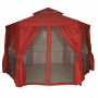 Шатер садовый Gexagon Red 3.5 x 3.5 м