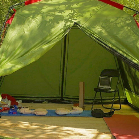 Шатер Tramp Lite Bungalow, зеленый