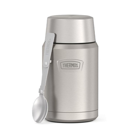 Термос с ложкой Thermos IS-301 MS 0.71L цвет стальной