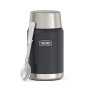 Термос с ложкой Thermos IS-301 GT 0.71L цвет гранитный