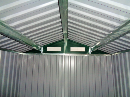 Металлический сарай GreenStorage Арчер B (зеленый)