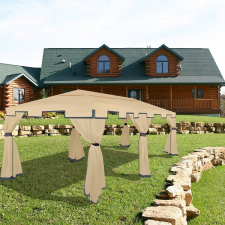 Шатер-беседка Green Glade 1048 3х6х2,5м полиэстер