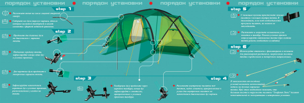Кемпинговая палатка Элефант люкс