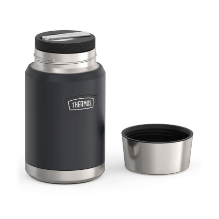 Термос с ложкой Thermos IS-301 GT 0.71L цвет гранитный
