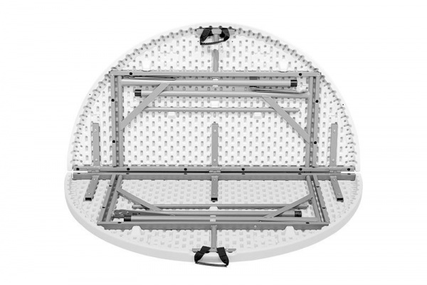 Стол складной, пластиковый (круглый) Calviano 122 см