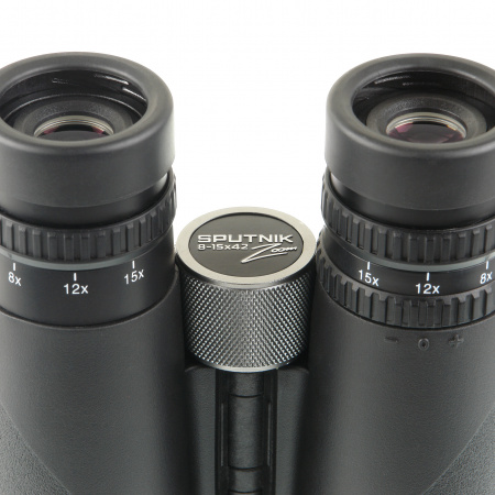 Бинокль Veber Sputnik Zoom 8-15х42