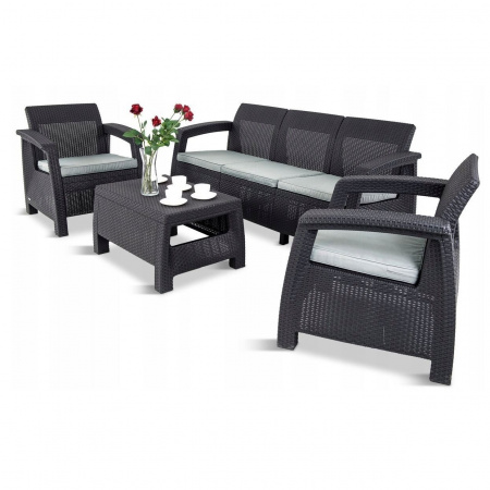 Комплект уличной мебели Keter Corfu Triple Set