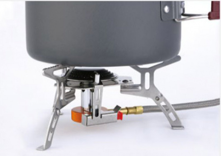 Газовая горелка Fire-Maple FMS-105 пьезо со шлангом