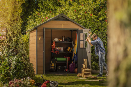 Пластиковый сарай Keter Newton 7,5x7 фута