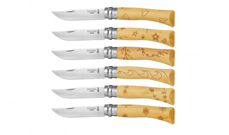 Нож складной Opinel №7 VRI Nature-Stars