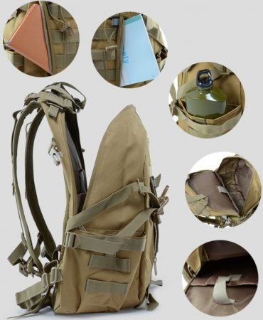 Рюкзак тактический Skully Tactic RWZS20 40 л (зеленый)