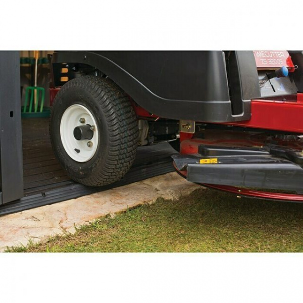 Пластиковый сарай Keter Newton 7,5x7 фута (серый)